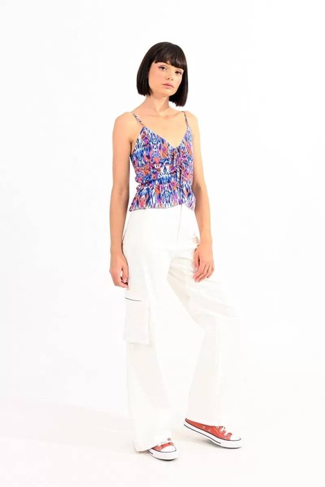 Lili Sidonio Top Fluido Multicolor