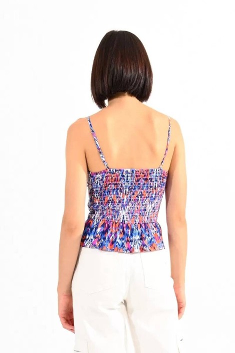 Lili Sidonio Top Fluido Multicolor