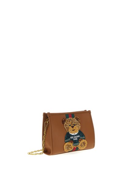 Rue Madam Clutch Tedy Marrón