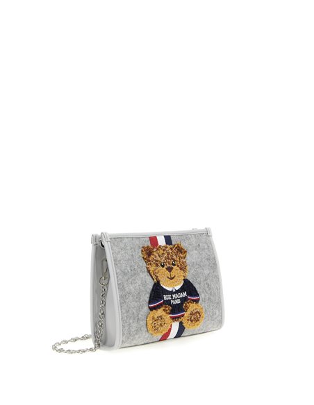 Rue Madam Clutch Tedy Gris