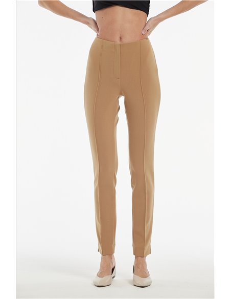 OKY Pantalón Punto Camel