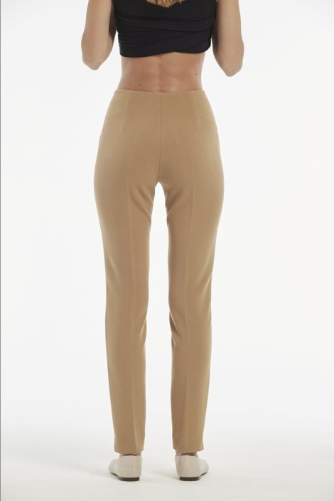 OKY Pantalón Punto Camel