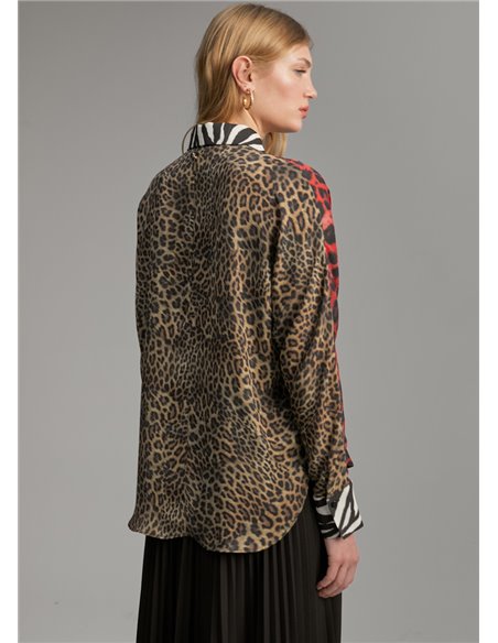 LOLA CASADEMUNT BY MAITE Camisa Animal Print