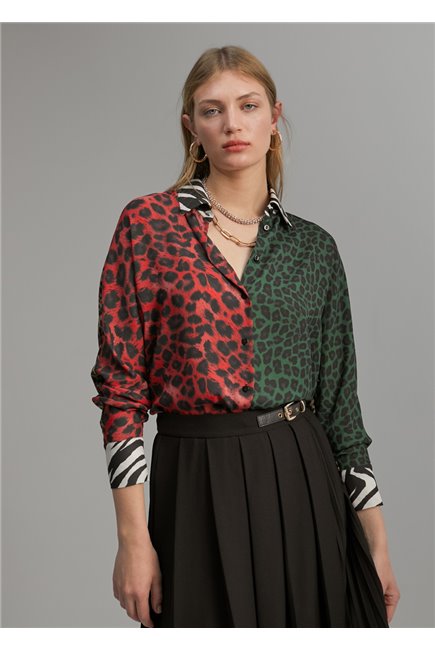 LOLA CASADEMUNT BY MAITE Camisa Animal Print