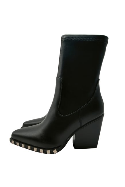 Noa Harmon Botin Cowboy Negro