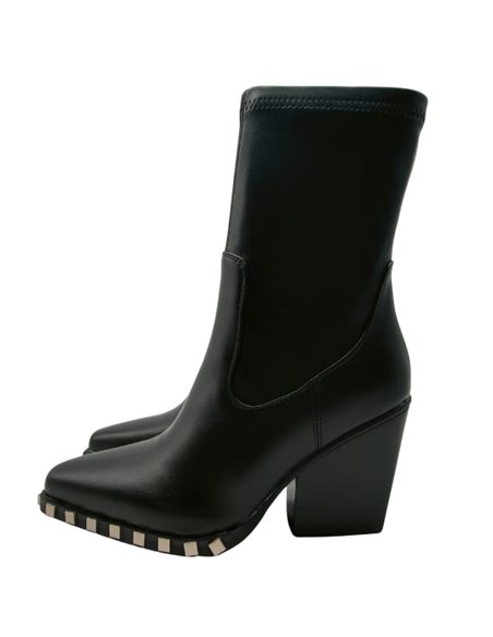 Noa Harmon Botin Cowboy Negro