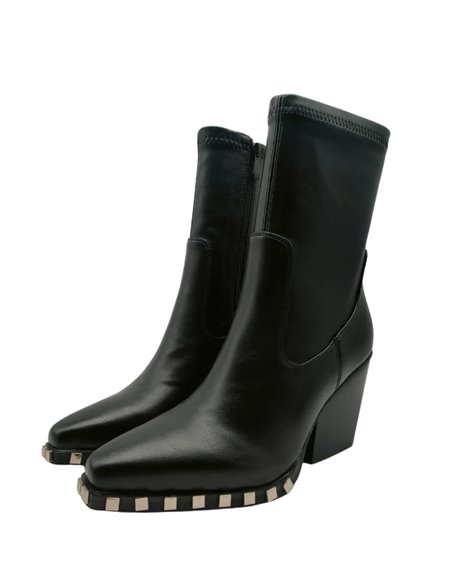 Noa Harmon Botin Cowboy Negro