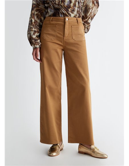 LIU JO Pantalon Marron