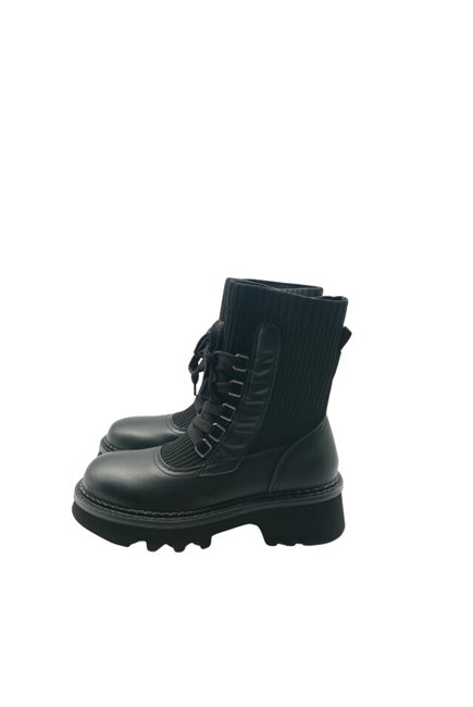 Noa Harmon Botin Combat Negro