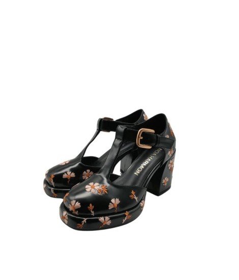 Noa Harmon Zapato Plataforma Negro