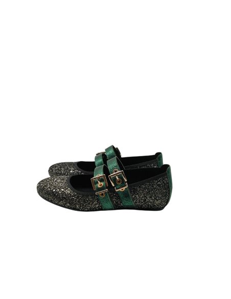 Frank Zapato Glitter Verde