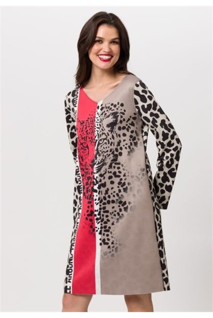 Vestido Animal Print Tigre