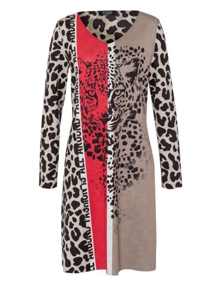 Vestido Animal Print Tigre