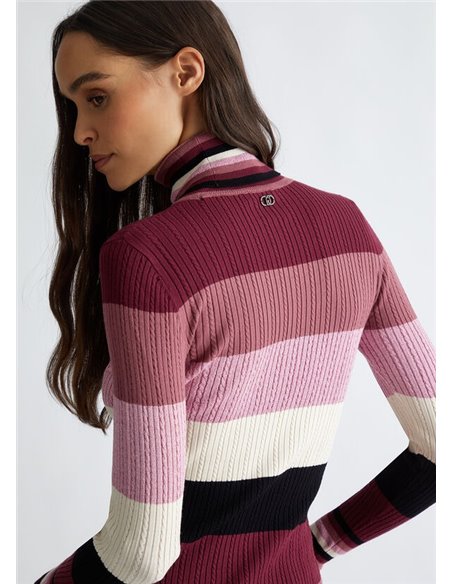 LIU JO Jersey Multicolor Stripe