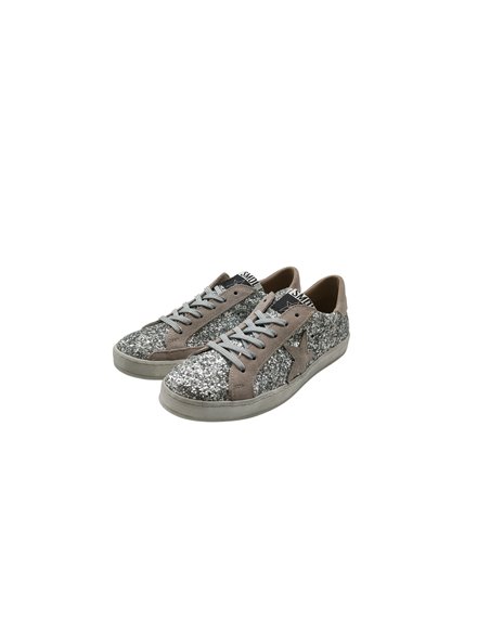 YOWAS Sneakers Brillo Perla