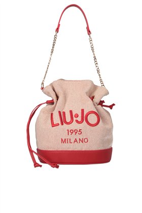 LIU JO Bolso basket bag rojo