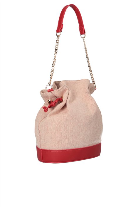 LIU JO Bolso basket bag rojo