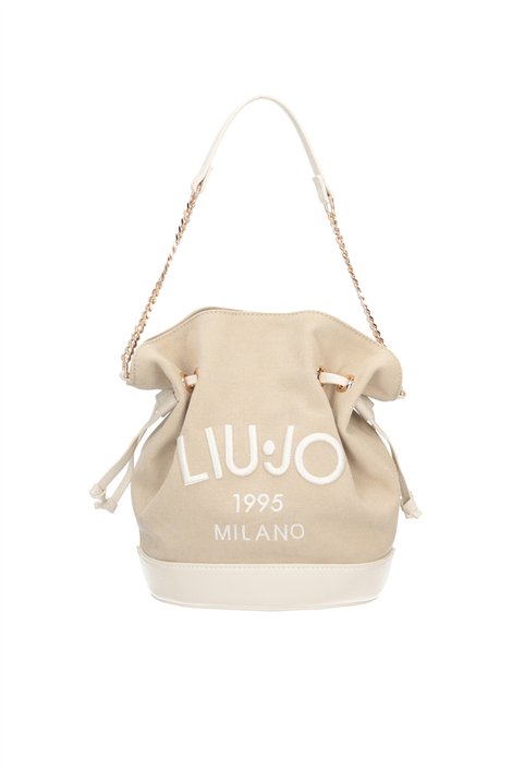 LIU JO Bolso basket bag crema