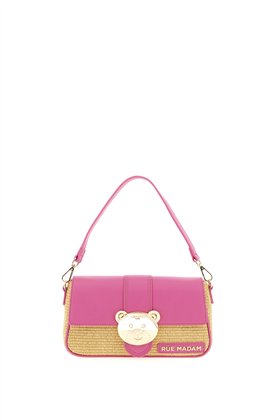 Rue Madam Bolso Teddy color rosa