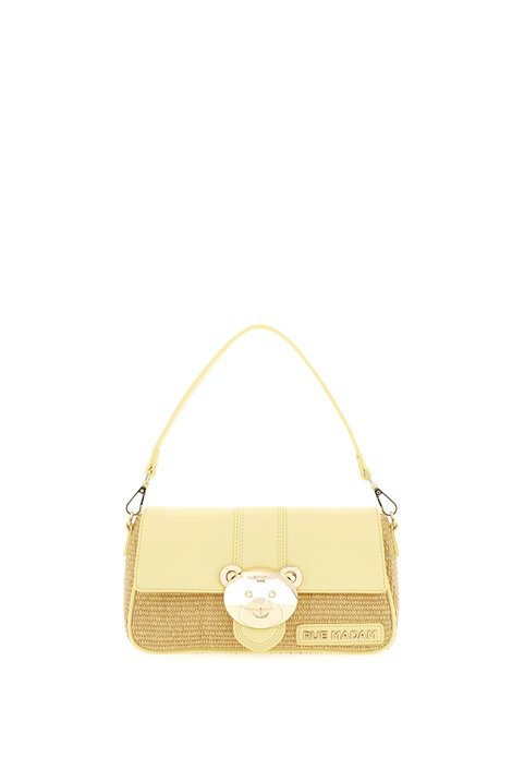 Rue Madam Bolso Teddy color amarillo