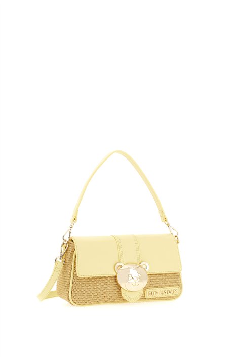 Rue Madam Bolso Teddy color amarillo