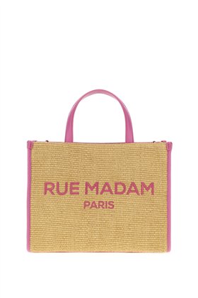 Rue Madam Bolso Shopping fucsia