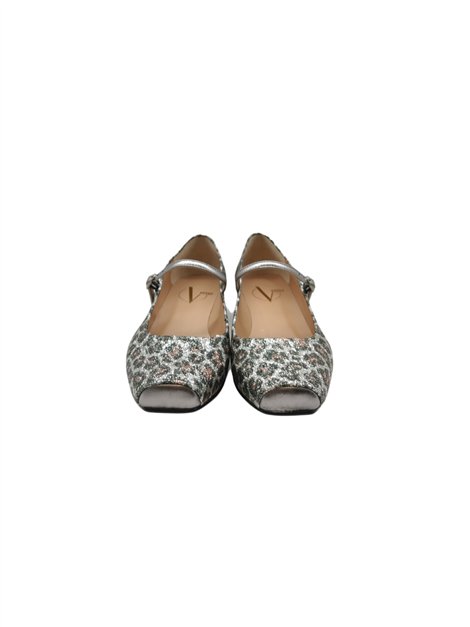 Vosso Moda Bailarina Glitter Plata