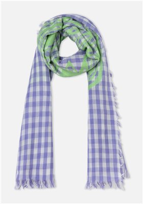 Dr Bloom Foulard Cuadros Vichy Lila