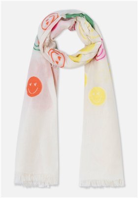 Dr Bloom Foulard Smiley Blanco