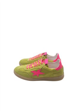 MELINE Sneakers Estrella Rosa Fluor