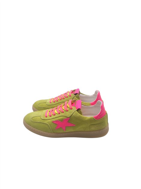 MELINE Sneakers Estrella Rosa Fluor