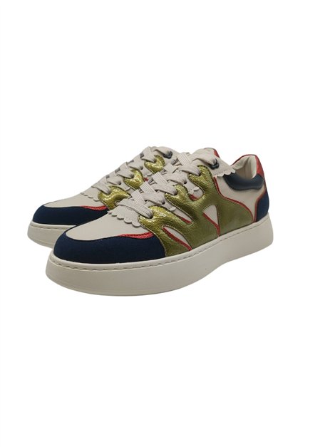 Noa Harmon Sneakers Brava verde y azul