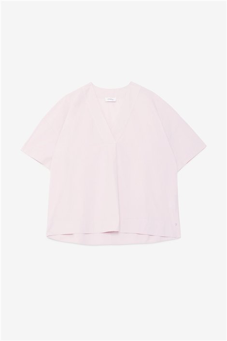 Otto d ame Blusa rosa cuello V