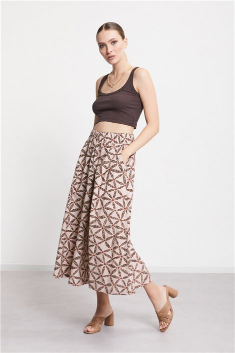 Otto d ame Pantalón culotte estampado