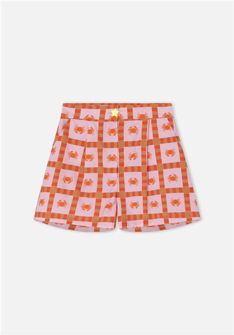 Dr Bloom Short Cangrejos Naranja