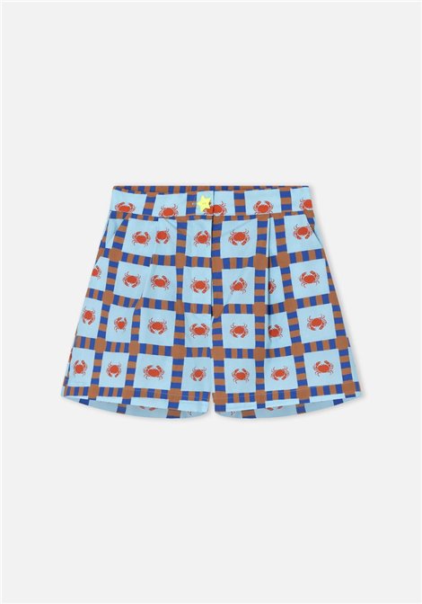 Dr Bloom Short Cangrejo Azul