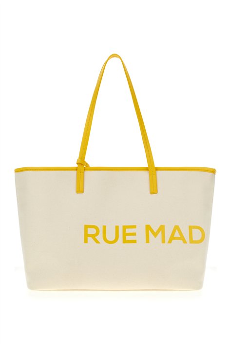 Rue Madam Bolso amarillo monograma