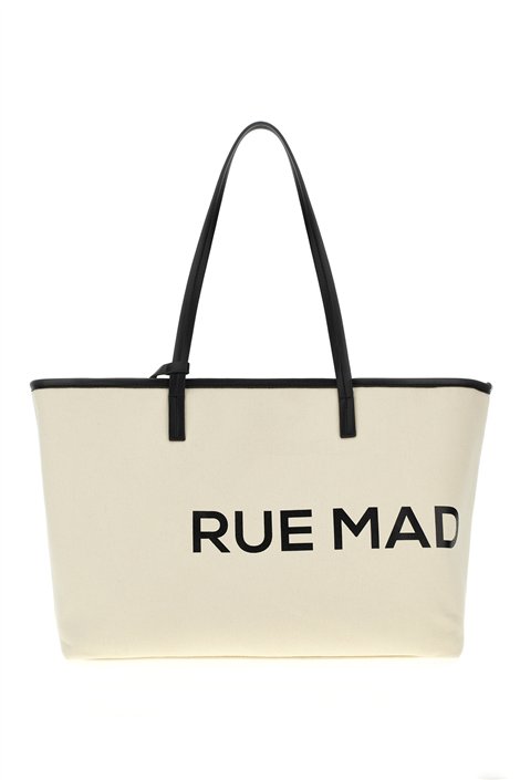 Rue Madam Bolso negro con monograma