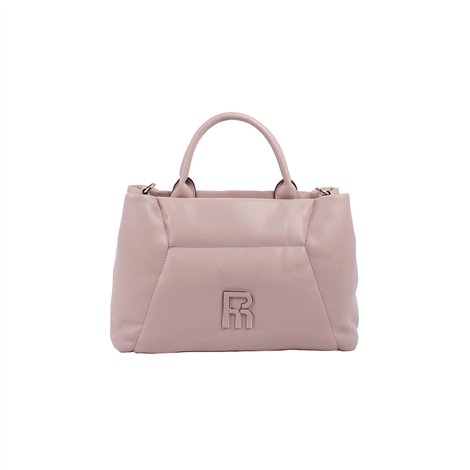 PEPE MOLL Bolso Tote Napa Puff Nude