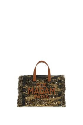 Rue Madam Mini tote camuflaje