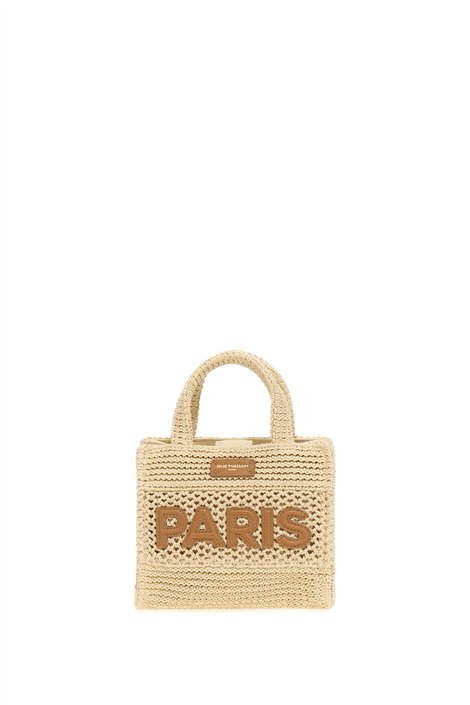 Rue Madam Bolso mini rafia natural