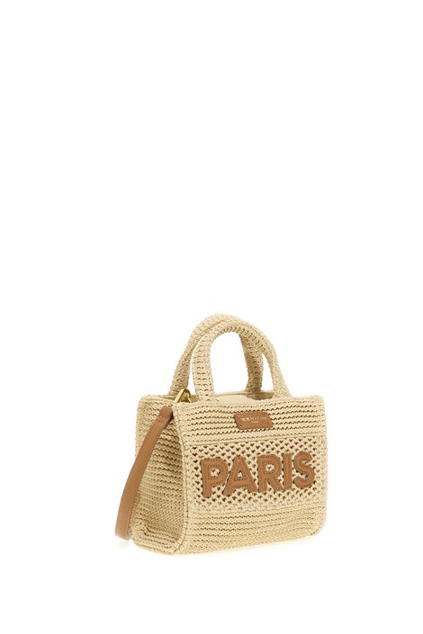 Rue Madam Bolso mini rafia natural