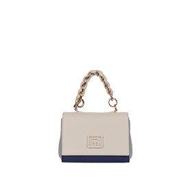 Pepe Moll Bolso mini Raquel crudo con solapa