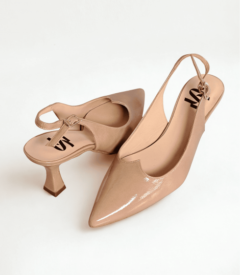 Vosso Moda Zapato destalonado nude