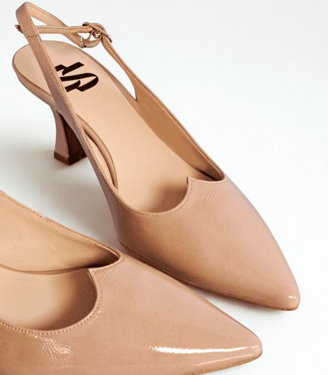 Vosso Moda Zapato destalonado nude