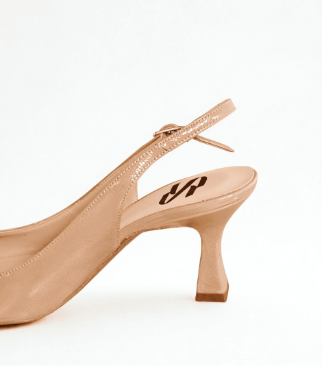 Vosso Moda Zapato destalonado nude