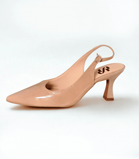 Vosso Moda Zapato destalonado nude