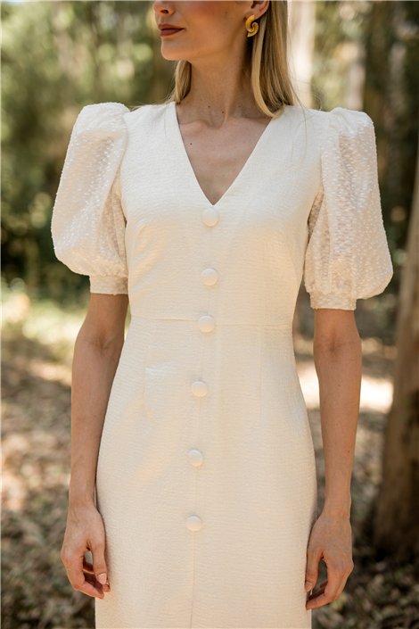 Meryfor Vestido Lauren blanco