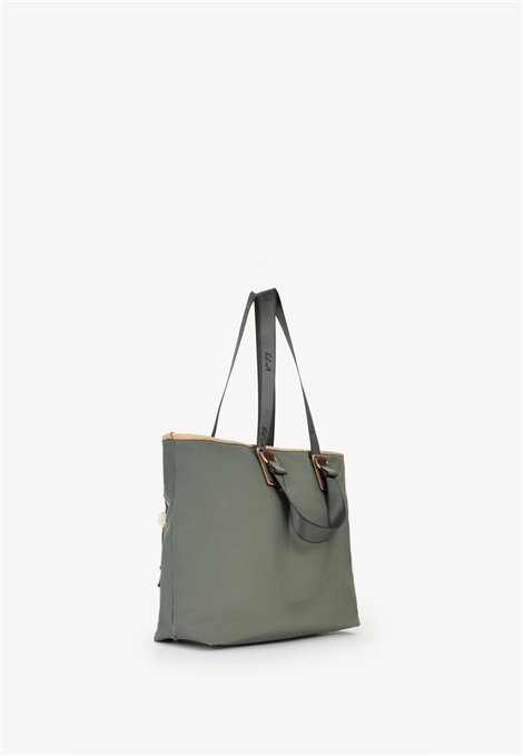 V73 Bolso Shopping doble asa verde militar