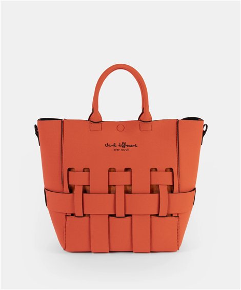 Pepe Moll Bolso shopping Mariela naranja